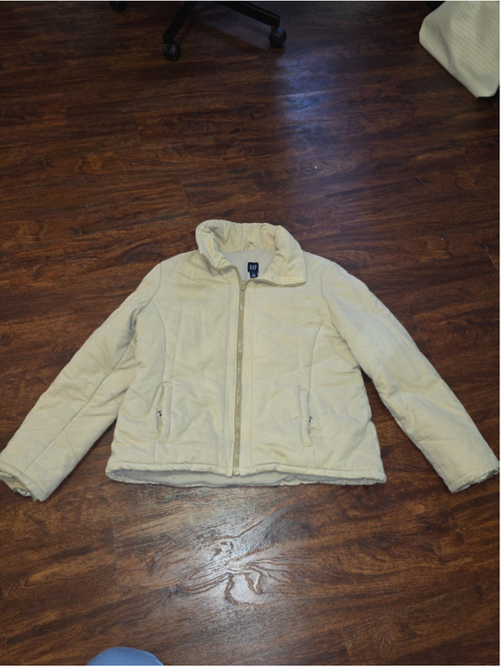 Gap Jackets & Blazers - Thick GAP beige coat jacket super warm size XL